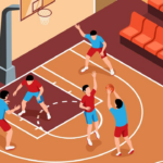 Kekuatan fisik pemain bawah dalam duel area bawah ring